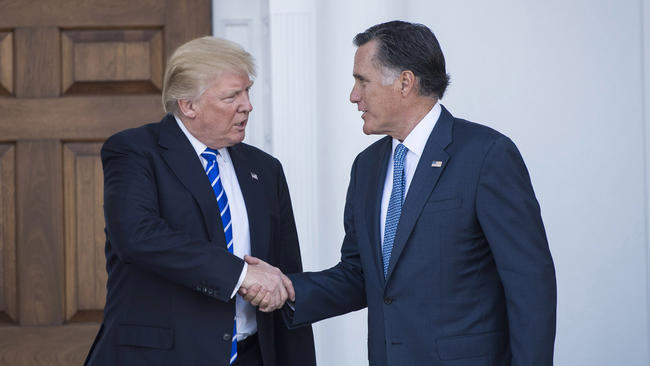 Trump and Romney