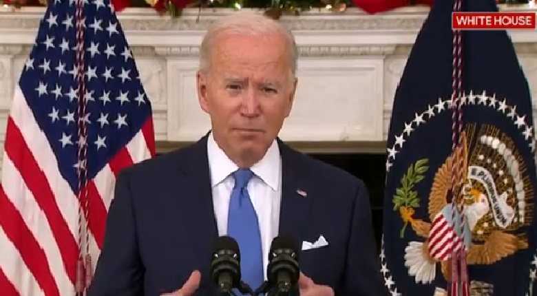 Biden announced Omicron Plan including More Troops for Hospitals & Free Tests at-home