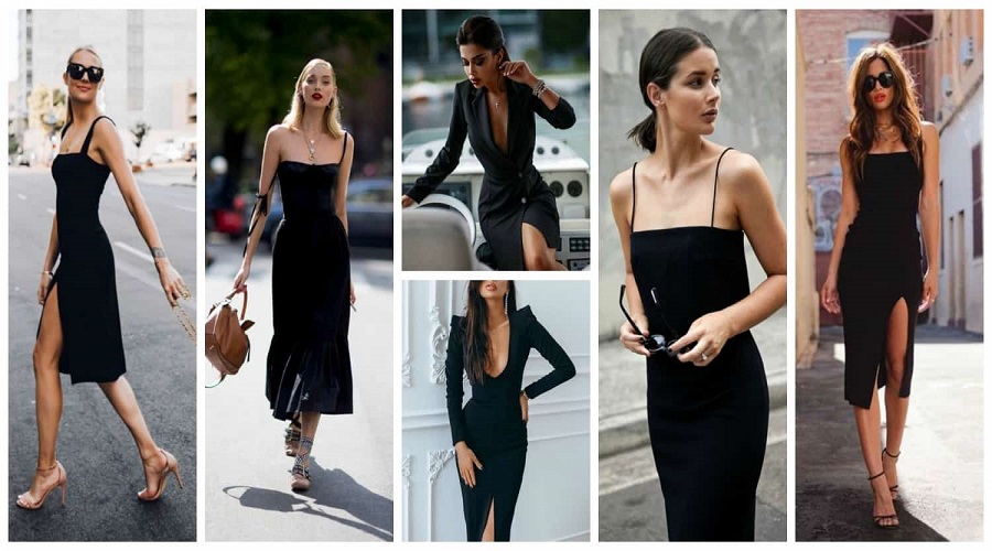 Perfect Black Cocktail Dress for Women